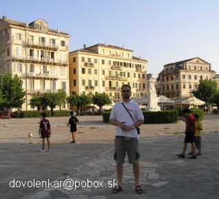 Námestie v Corfu Town